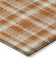 Addison Rugs Still Bloom Orange Washable Indoor-Outdoor Rug