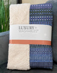 Addison Rugs Stripes Blue Washable Indoor-Outdoor Rug