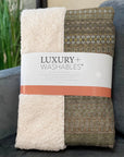 Addison Rugs Stripes Brown Washable Indoor-Outdoor Rug
