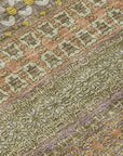 Stripes Brown Washable Indoor-Outdoor Rug