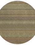 Addison Rugs Stripes Brown Washable Indoor-Outdoor Rug