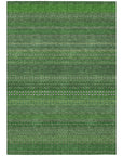 Addison Rugs Stripes Fern Washable Indoor-Outdoor Rug