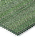 Addison Rugs Stripes Fern Washable Indoor-Outdoor Rug