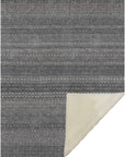 Addison Rugs Stripes Grey Washable Indoor-Outdoor Rug