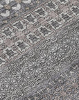 Addison Rugs Stripes Grey Washable Indoor-Outdoor Rug