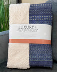 Addison Rugs Stripes Navy Washable Indoor-Outdoor Rug