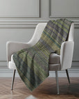Addison Rugs Stripes Olive Washable Indoor-Outdoor Rug
