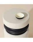 SUNPAN Sumie End Table Contemporary Concrete Finish