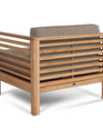 Summer Outdoor Deep Seating Set with Camel Subrella 5PC-Outdoor Lounge Sets-HiTeak-LOOMLAN