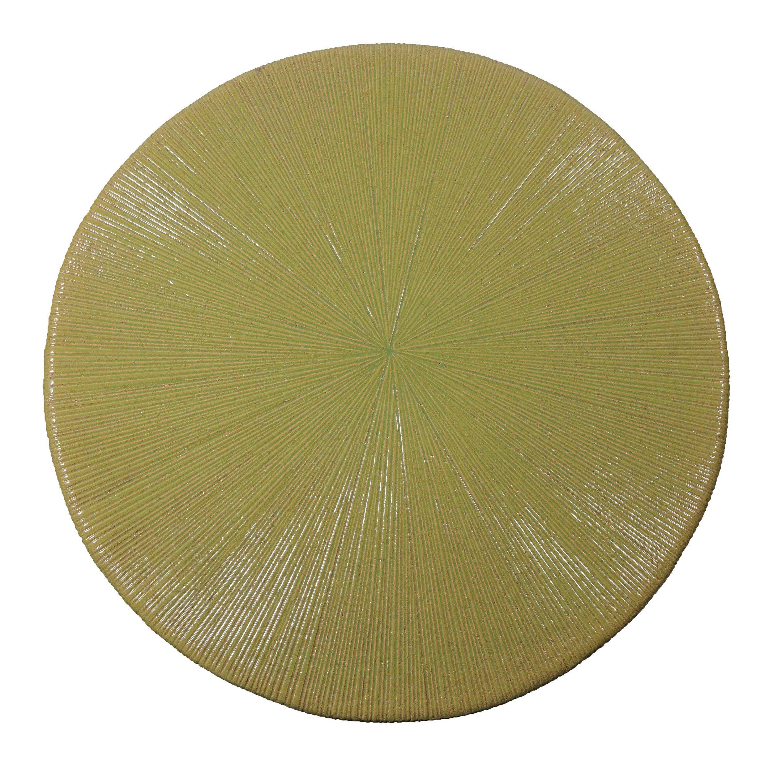 Sunburst Cocktail Table - Green Outdoor Coffee Table