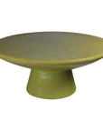 Sunburst Cocktail Table - Green Outdoor Coffee Table
