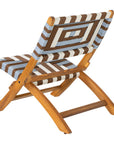 Zuo Modern Sunshine Wooden Frame Outdoor Lounge Chair
