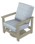Leeward Deep Seat Swivel Hidden Motion Arm Chair