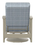 Leeward Deep Seat Swivel Hidden Motion Arm Chair