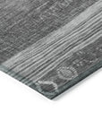 Addison Rugs Taelanor Gray Washable Indoor-Outdoor Rug