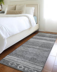 Addison Rugs Taelanor Gray Washable Indoor-Outdoor Rug