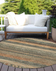 Addison Rugs Taelanor Green Washable Indoor-Outdoor Rug