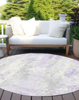 Addison Rugs Taelara Purple Washable Indoor-Outdoor Rug