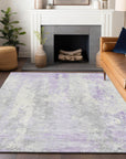 Addison Rugs Taelara Purple Washable Indoor-Outdoor Rug