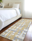Addison Rugs Taelaris Gold Washable Indoor-Outdoor Rug
