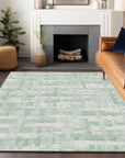 Addison Rugs Taelaris Green Washable Indoor-Outdoor Rug