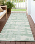 Addison Rugs Taelaris Green Washable Indoor-Outdoor Rug