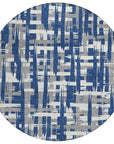 Addison Rugs Taelaris Navy Washable Indoor-Outdoor Rug