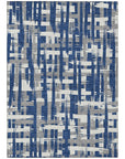 Addison Rugs Taelaris Navy Washable Indoor-Outdoor Rug