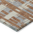 Addison Rugs Taelaris Orange Washable Indoor-Outdoor Rug