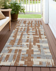 Addison Rugs Taelaris Orange Washable Indoor-Outdoor Rug