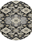 Addison Rugs Taelira Black Washable Indoor-Outdoor Rug