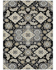 Addison Rugs Taelira Black Washable Indoor-Outdoor Rug