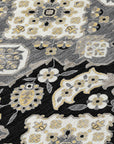 Addison Rugs Taelira Black Washable Indoor-Outdoor Rug
