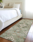 Addison Rugs Taelira Green Washable Indoor-Outdoor Rug