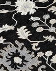 Addison Rugs Taelius Black Washable Indoor-Outdoor Rug