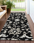 Addison Rugs Taelius Black Washable Indoor-Outdoor Rug