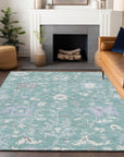 Addison Rugs Taelius Blue Washable Indoor-Outdoor Rug