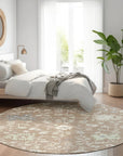 Addison Rugs Taelius Brown Washable Indoor-Outdoor Rug