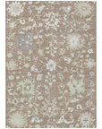 Addison Rugs Taelius Brown Washable Indoor-Outdoor Rug