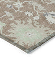 Addison Rugs Taelius Brown Washable Indoor-Outdoor Rug