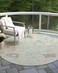 Addison Rugs Taelius Green Washable Indoor-Outdoor Rug