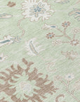 Addison Rugs Taelius Green Washable Indoor-Outdoor Rug