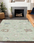 Addison Rugs Taelius Green Washable Indoor-Outdoor Rug