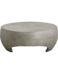 SUNPAN Tarsus Concrete Outdoor Round Coffee Table