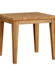 Catalina Wicker Sectional Ottoman & End Table Patio Set