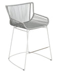 The Dane Dining Counter Chair Set of Two - Grey Outdoor Dining Chairs
