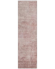LOOMLAN Rugs Thornyx Pink Washable Indoor-Outdoor Rug