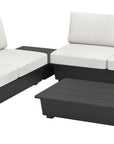 Zuo Modern Tien Olefin Fabric Outdoor Loveseat
