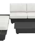 Zuo Modern Tien Olefin Fabric Outdoor Loveseat