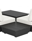 Zuo Modern Tien Olefin Fabric Outdoor Loveseat